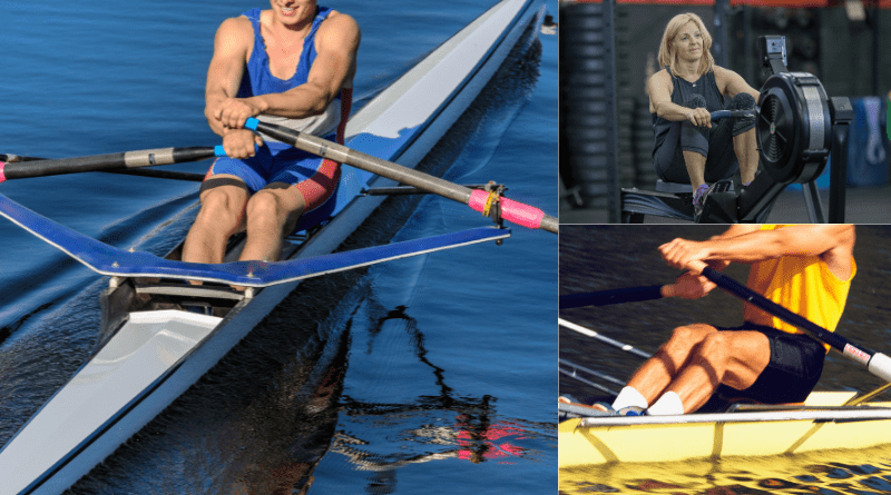 remo e o fortalecimento muscular